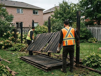 Fence Removal in Orleans, Ottawa