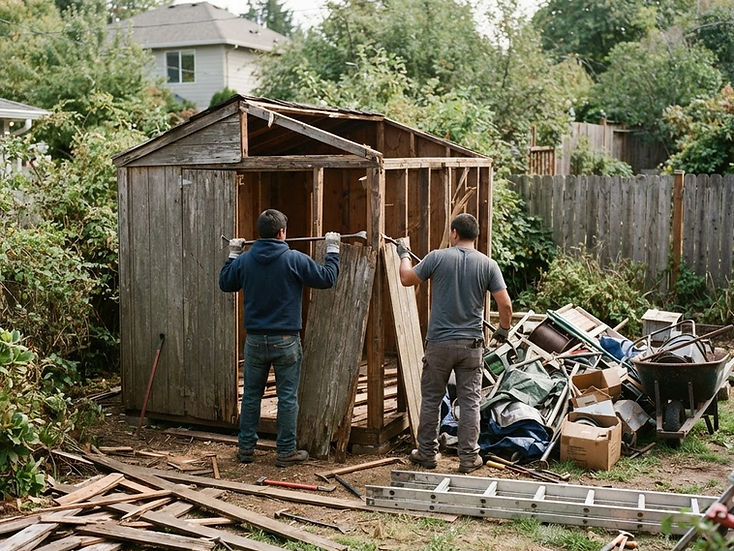 Shed Removal in Orleans, Ottawa