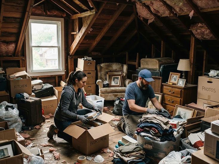 Attic Cleanout in Orleans, Ottawa