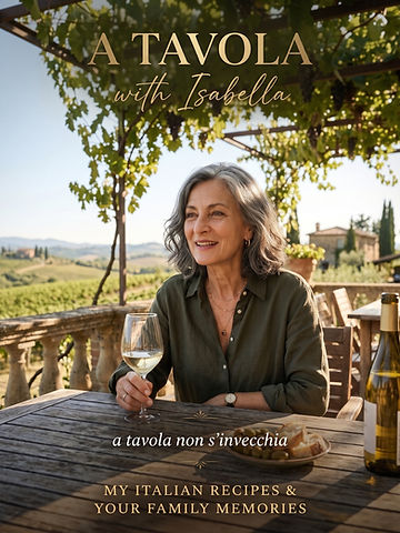 A Tavola with Isabella — book cover