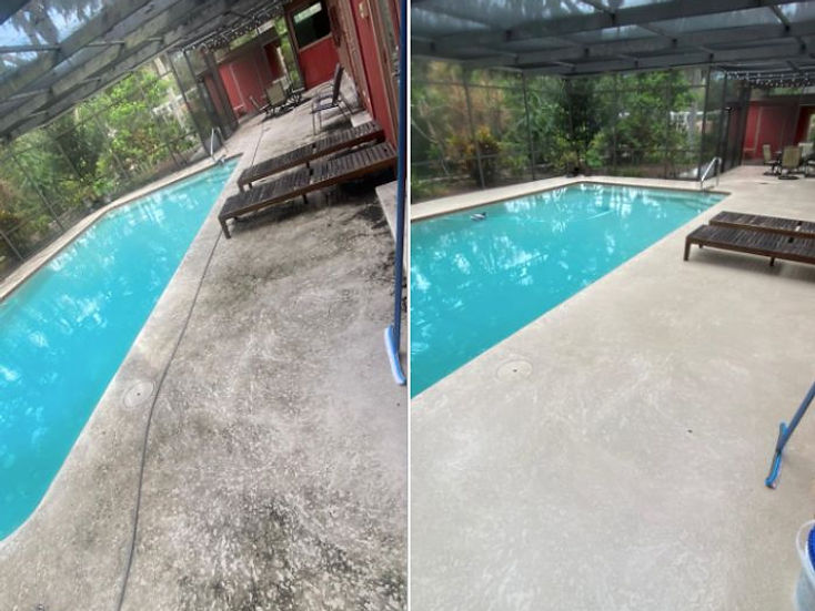 Pool Decks & Patios service by Cascade Washing Specialist LLC