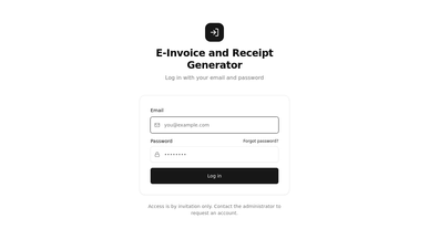 Ereceipt template preview
