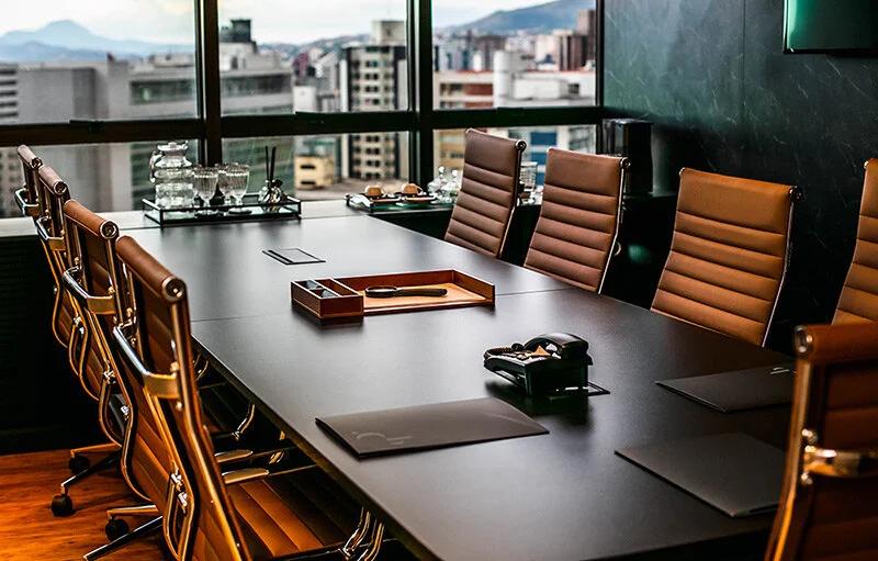 Sala de reunião — imagem ilustrativa