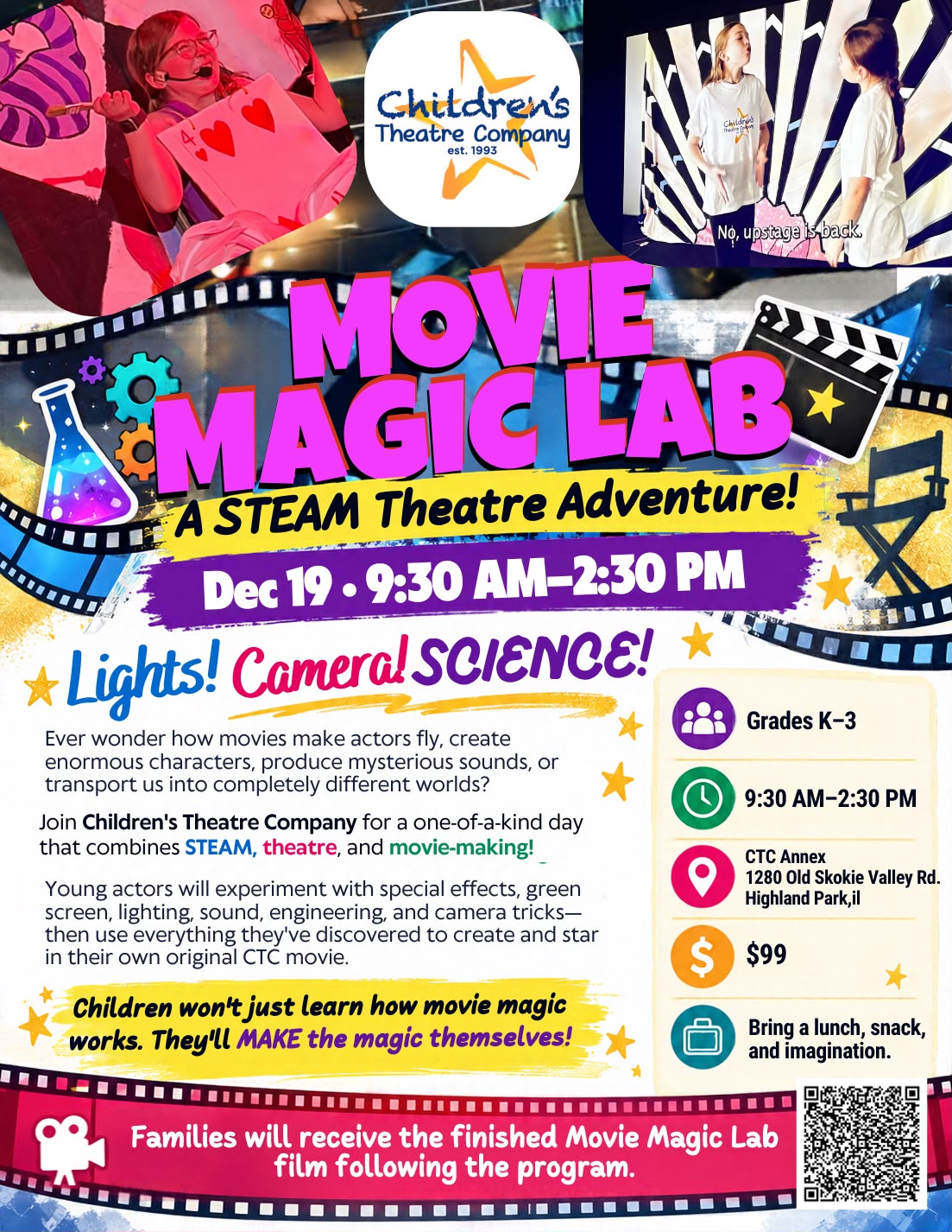 Movie Magic Lab flyer