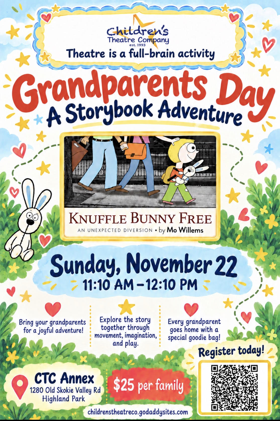 Grandparents Day: Knuffle Bunny Free flyer