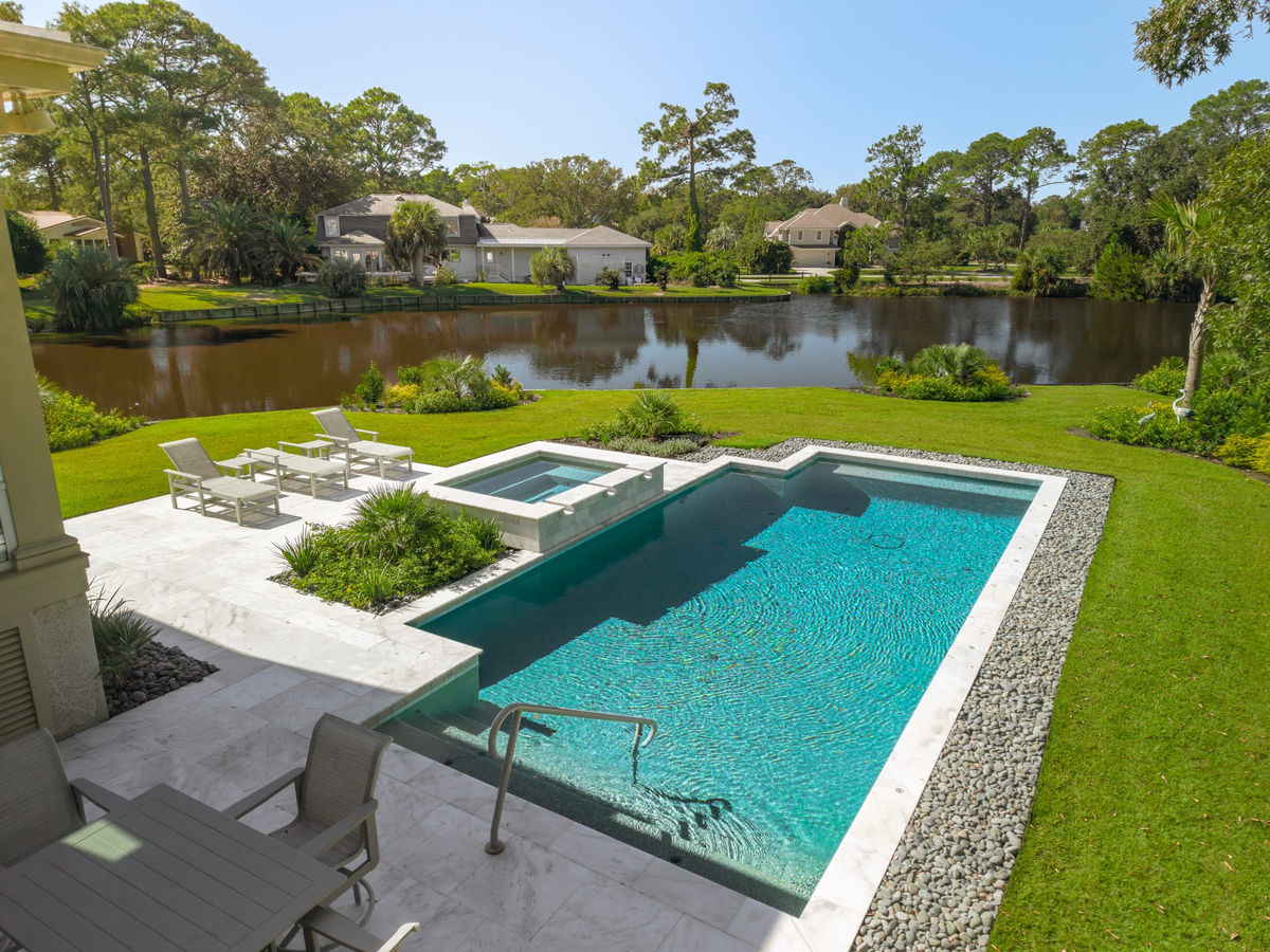 Port Royal Plantation White Marble Pool Deck — photo 9, Port Royal Plantation, Hilton Head Island, SC