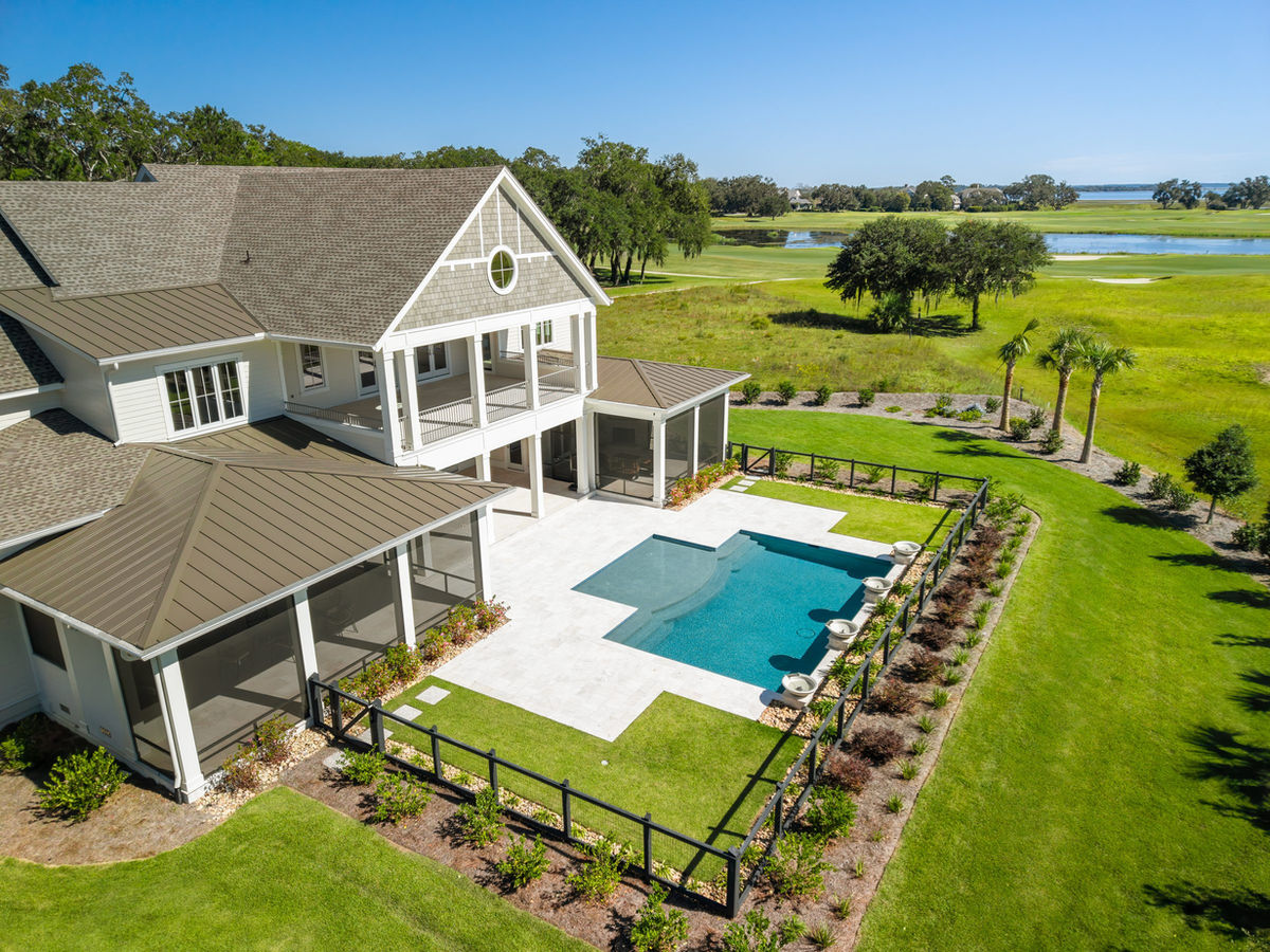 Colleton River Pool Deck — Diana Royal Marble — photo 4, Colleton River, Bluffton, SC