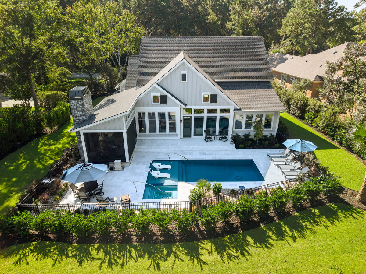 Berkeley Hall White Marble Pool Deck — photo 4, Berkeley Hall, Bluffton, SC