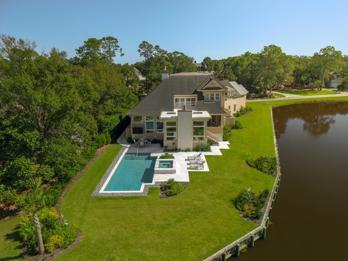 Port Royal Plantation White Marble Pool Deck — photo 3, Port Royal Plantation, Hilton Head Island, SC