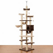 Floor-to-Ceiling Cat Climbing Tower
