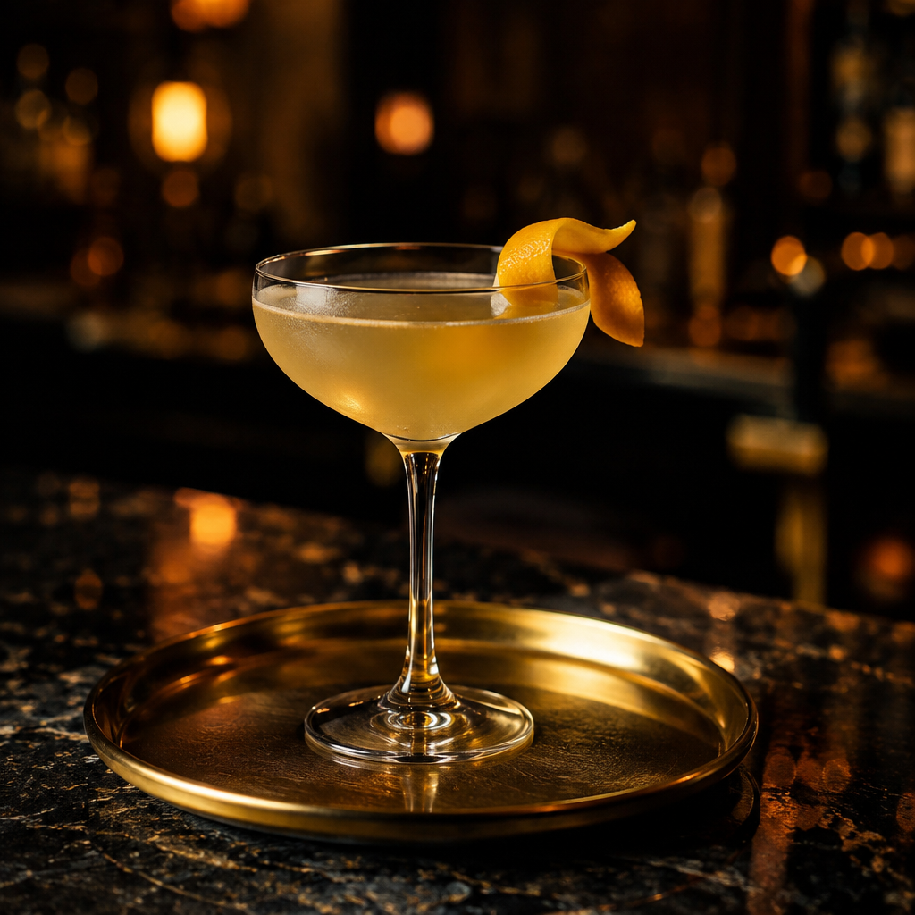 Craft cocktail illustration
