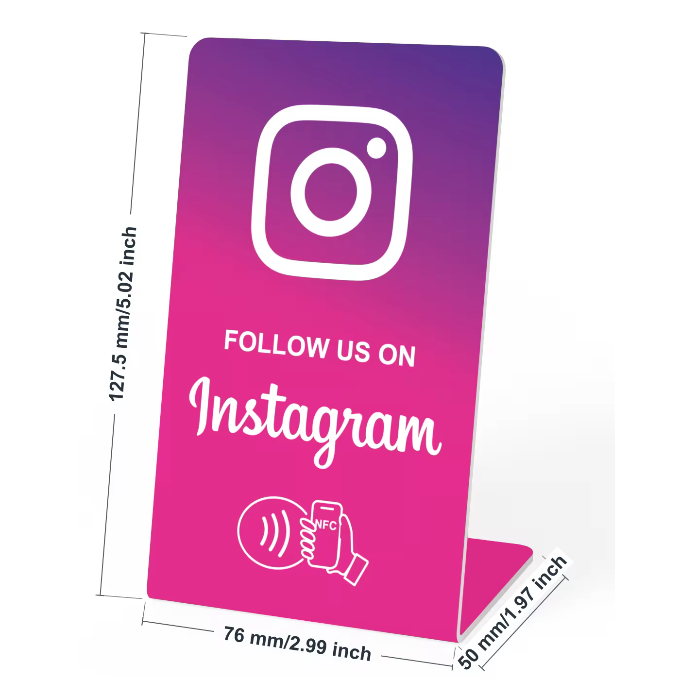 Instagram counter stand