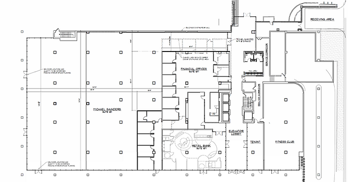 Old 2D floor plan