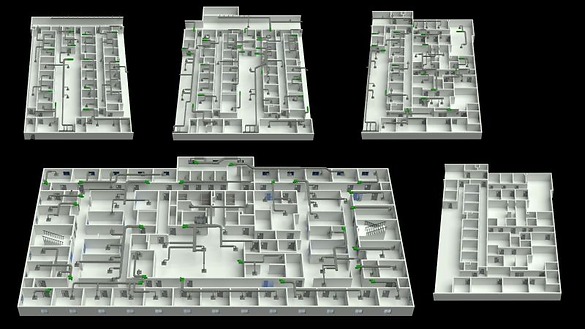 Ductwork & Mechanical System Overlays — view 2