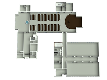 Main Floor Plan — Sanctuary & Wing