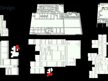 Multi-Wing Floor Plan Layouts