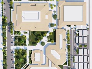 Campus Site Plan Render