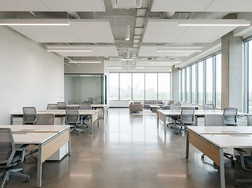 Open-plan office repaint