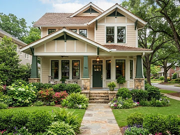 Craftsman exterior repaint