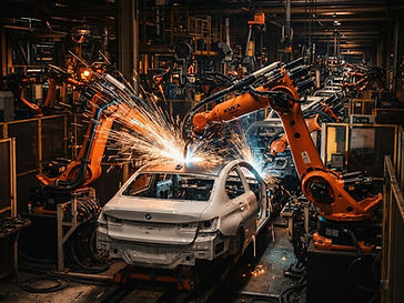 Robots industriales de soldadura