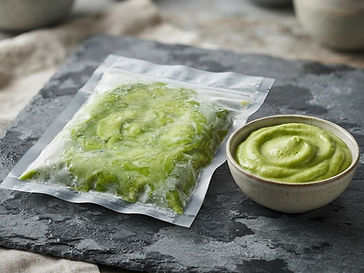Pulpa de aguacate congelada IQF