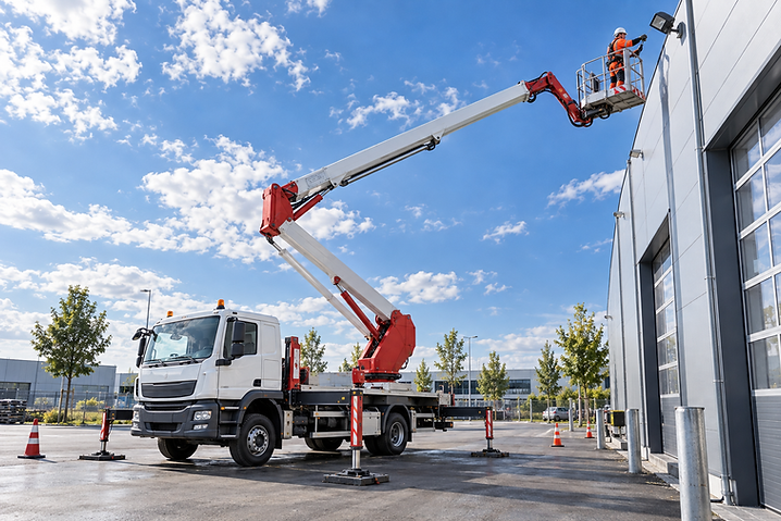 LKW-Arbeitsbühnen für Fehmarn und Umgebung