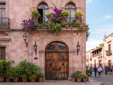 Casa colonial restaurada en el Centro de Morelia