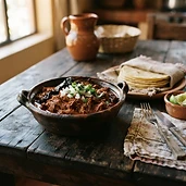 Chilorio sinaloense artesanal