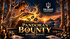 Mystery Bounty tournament artwork: S$500 buy-in, Sunday 6 December 2026, 2:00 PM