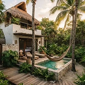 Villa frente al mar en la zona hotelera de Tulum