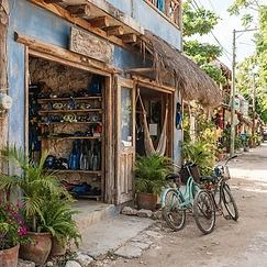 Renta de bicicletas con ruta guiada por Tulum Pueblo