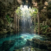 Cenote Chaak Tun con guía local
