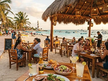 Restaurantes frente al mar
