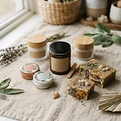 Cosmética natural de coco y miel