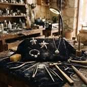 Pulseras de concha y chaquira