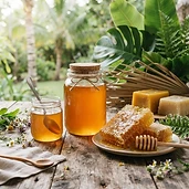 Crema de miel con propóleo