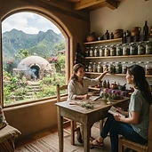 Temazcal y terapias de herbolaria en Tepoztlán