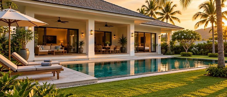 Three-bedroom garden villa, Hua Hin — photograph 1 of 3