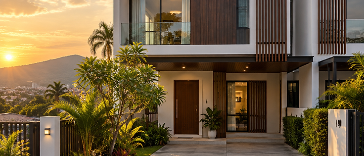 Three-bedroom townhouse, Hat Yai — photograph 1 of 3