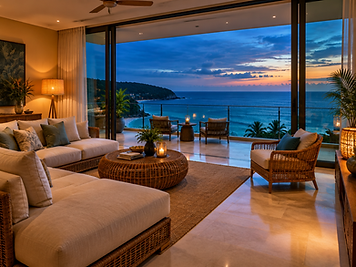 Two-bedroom beachfront condominium, Cha-Am