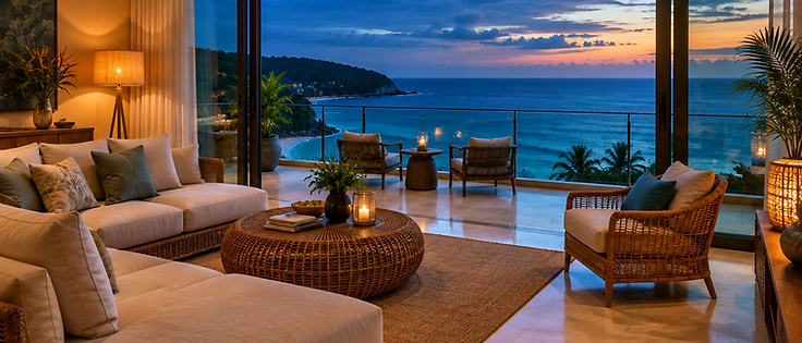 Two-bedroom beachfront condominium, Cha-Am — photograph 1 of 3