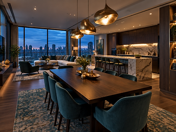 Three-bedroom residence with skyline views, Thonglor