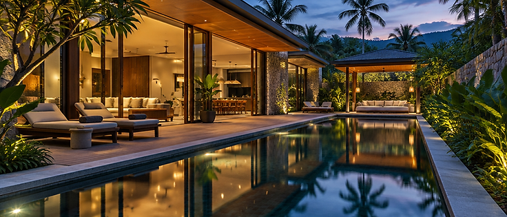 Four-bedroom pool villa, Bang Tao — photograph 1 of 4
