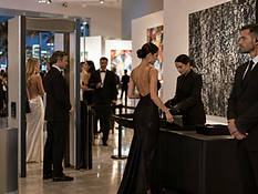 Access control screening at an art fair event in Southampton, NY - USPA Nationwide Security