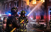 Overnight apartment fire in Deerfield Illinois displacing residents - emergency fire watch and vacant building security after residential fire damage