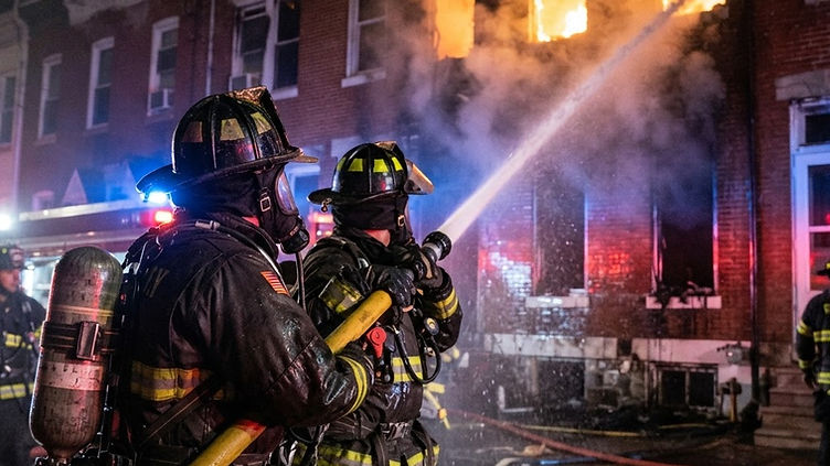 Overnight apartment fire in Deerfield Illinois displacing residents - emergency fire watch and vacant building security after residential fire damage