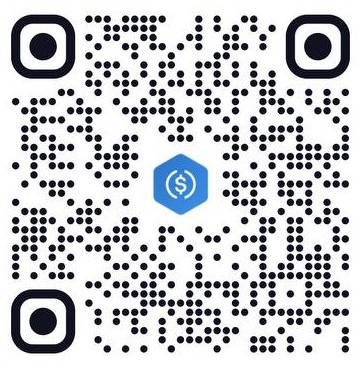 USDC donation address QR code