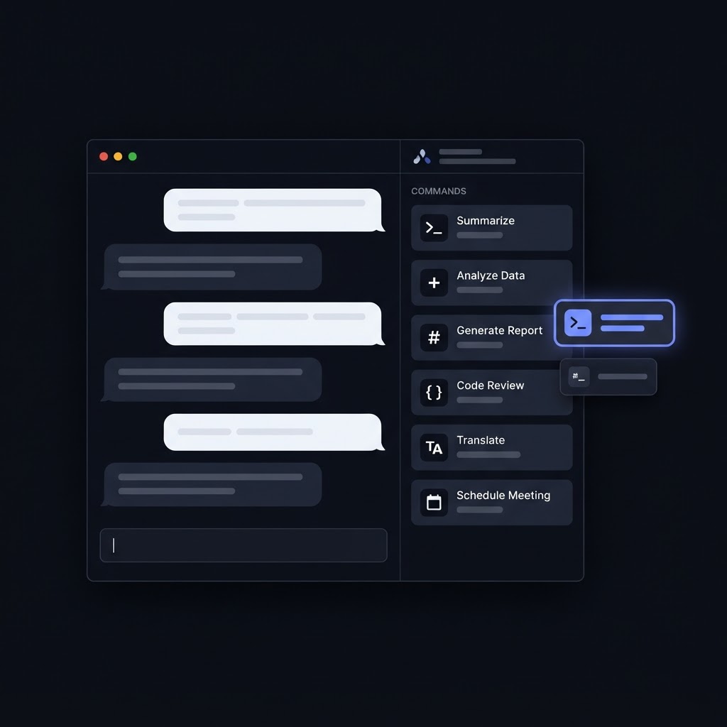 Desktop AI Assistant interface