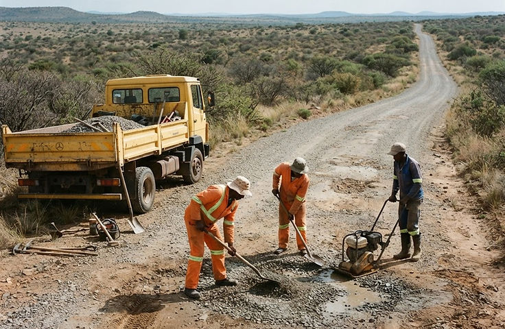 Rosseneekaal Road Maintenance