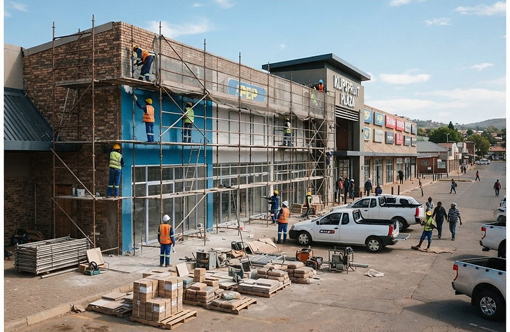 Refurbishment of Mall in Butterworth